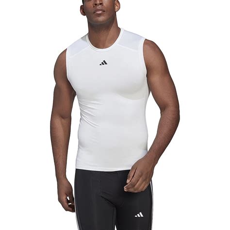 adidas performance techfit herren funktionsshirt baselayer s95667|adidas Men's Training Techfit Sleeveless Baselayer Tee.